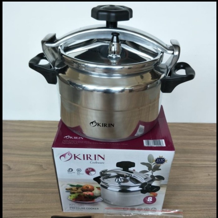 KIRIN Pressure Cooker 8 Liter - Panci Presto Induksi KPC 080