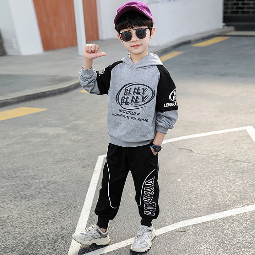 Setelan Anak Laki Laki PREMIUM Hoodie Korean Blily