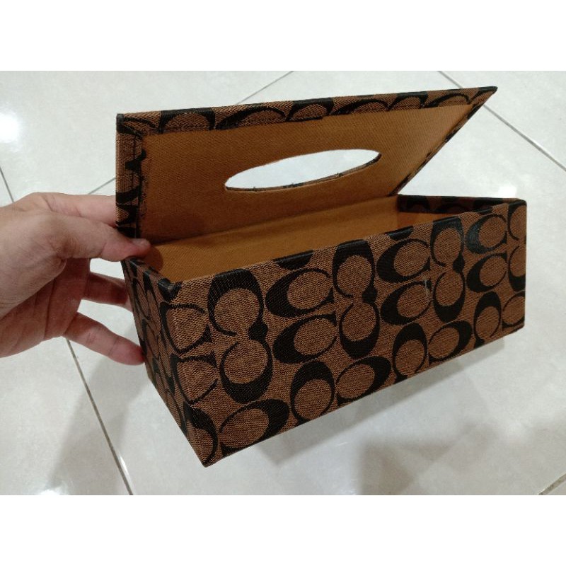 Box tisue motif tempat tisue bunga kotak