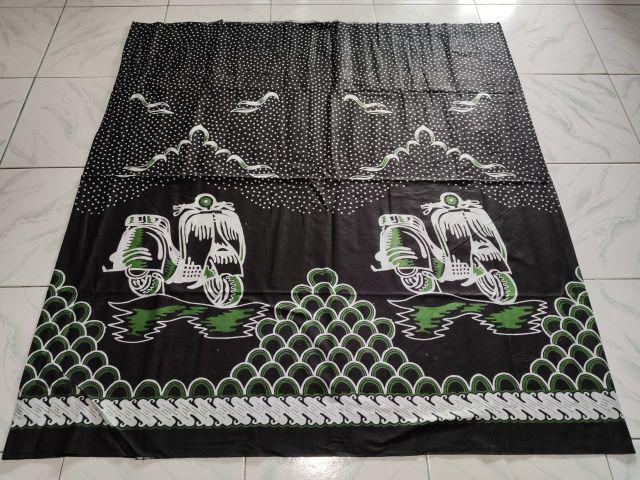 Sarung Batik Pekalongan Motif Bima Sena,wayang, Punokawan, Kang Santri Ekslusif A154