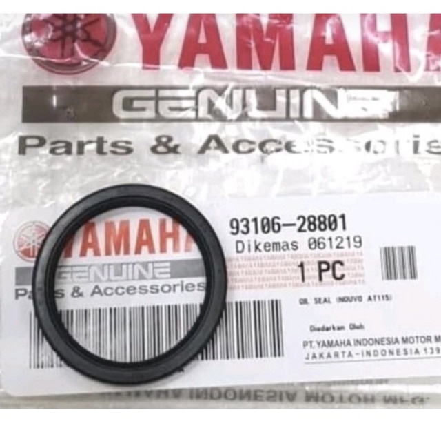 Oli Seal Sil karet Tutup bearing Bering Swing arm fork belakang kiri YAMAHA Nouvo Z lele NMAX Aerox 