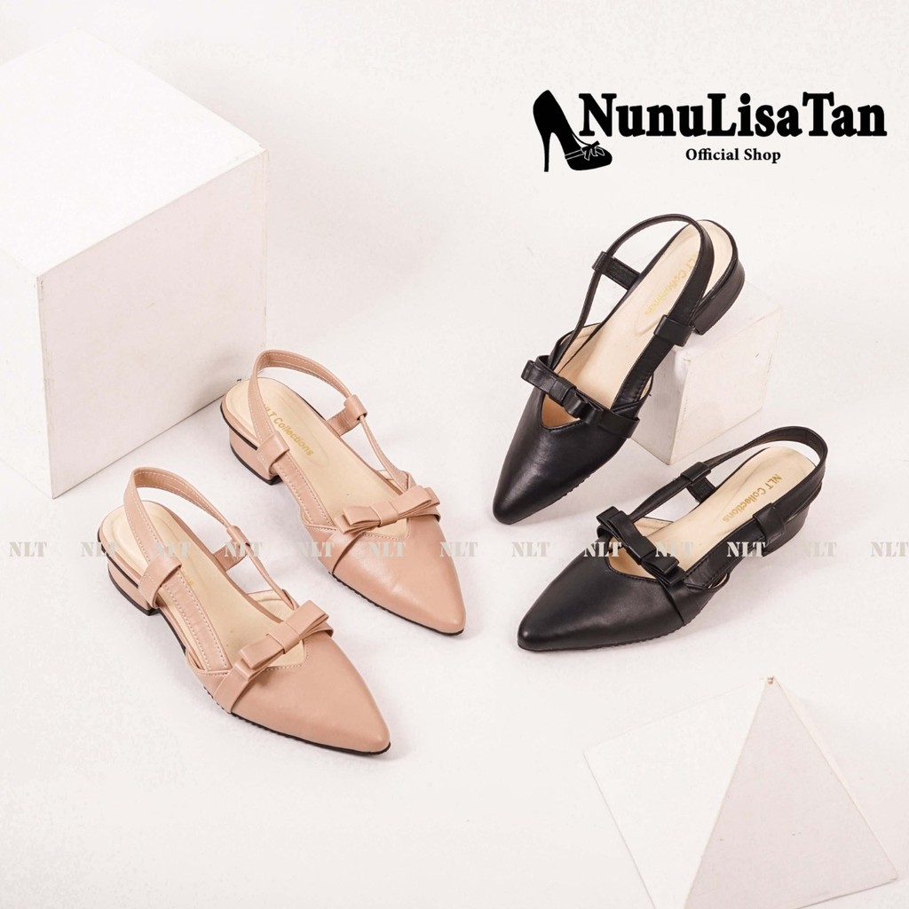 NunuLisaTan - bayar ditempat heels Wanita terbaru heels LANCIP 3 cm