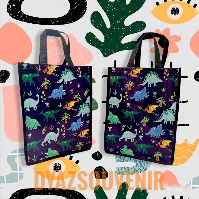 

Tas ulang tahun tas souvernir ulang tahun DISKON MURAH Tas souvenir dinosaurus/tas ultah dino/goodie bag souvenir dinosaurus