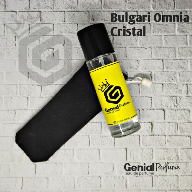 BULGARI OMNIA CRISTAL 15ml-100ml / PARFUM NON ALKOHOL/ PARFUM AWET DAN TAHAN LAMA/ PARFUM TERLARIS