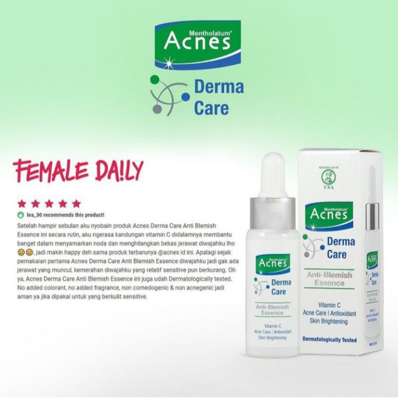ACNES DERMA GENTLE CLEANSER AND ESSENCE
