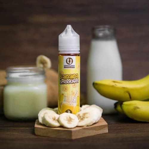 BOTOL MINUM 60ML - EDISI BARU 2022 BANANA SMOOTHIES LEFIKA