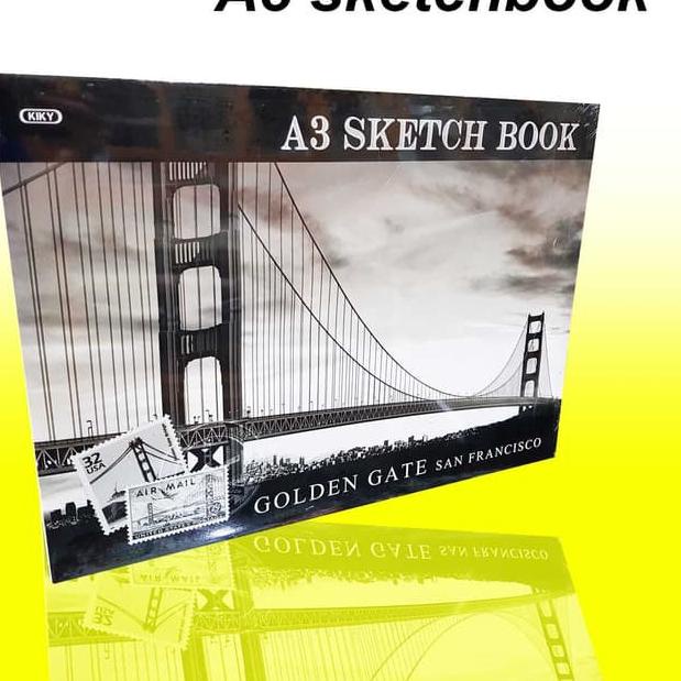 

Hot Sale - Buku Gambar Sketch Book Kiky A3 50 Lembar ..