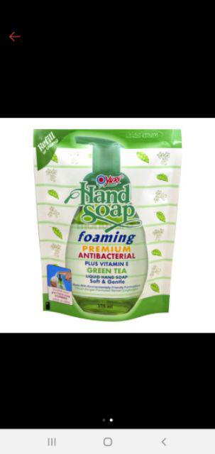 Sabun Cuci Tangan Foam 375 Ml Anti Bakteri Antiseptik Hand Soap Yuri Anti Kuman Refill Isi Ulang