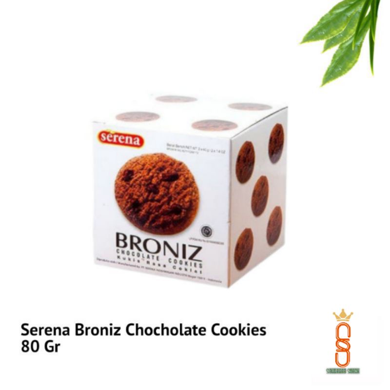 

Serena Broniz Chocholate Cookies 80g