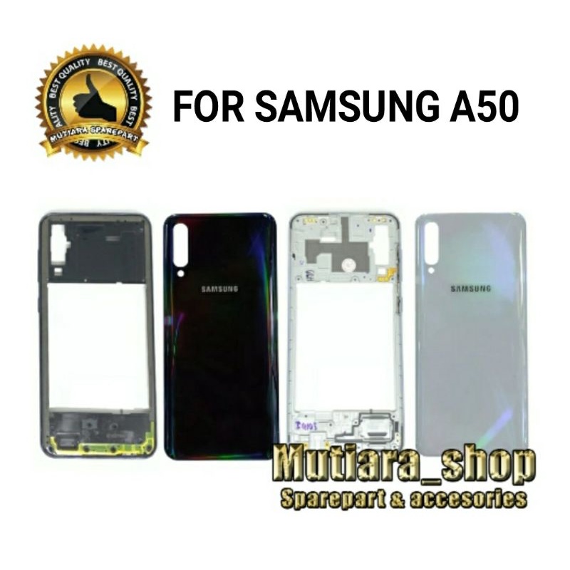 CASING / HOUSING / BACKDOOR PLUS BAZEL SAMSUNG A50 A505