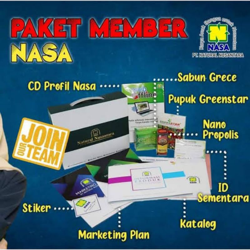 

PAKET MEMBER NASA