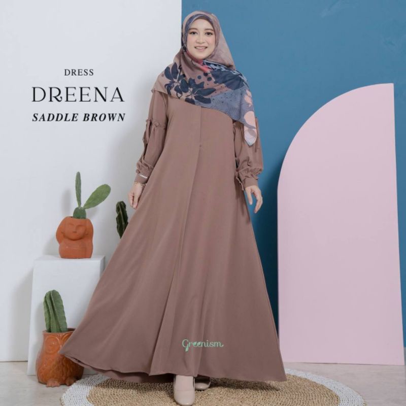 Gamis brand Dreena dress greenism