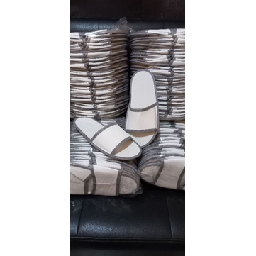 sandal lantai/hotel bahan sepon 4ml /list abu-3