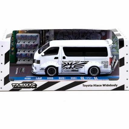 Tarmac Works Toyota Hiace Widebody White Promo Hari Ini