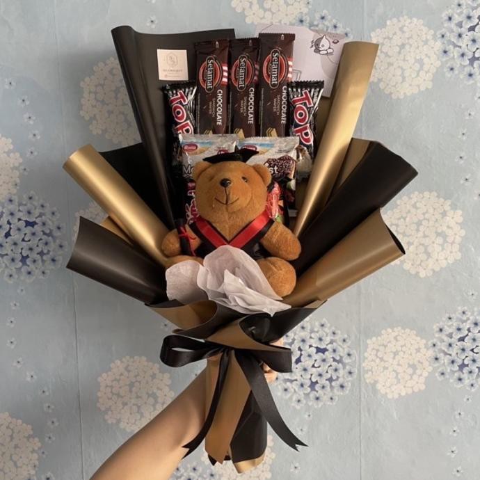 [READY] Snack Bouquet 2 [Buket Snack, Buket Coklat, Buket Boneka]