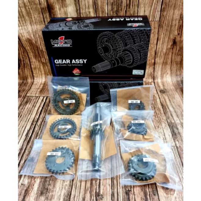 Gigi rasio/gir box racing Moto 1 asli Taiwan buat motor yamaha rx king type Road Race