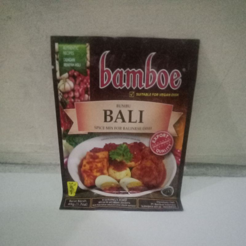 

Bumbu bamboe Bali