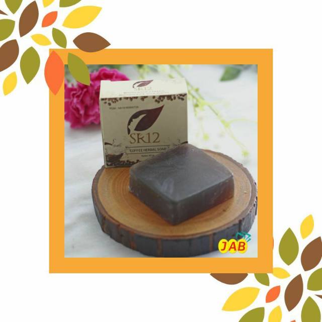 TERLARIS  SR 12 SABUN COFFE, SABUN MUKA, Penghilang FLek Hitam