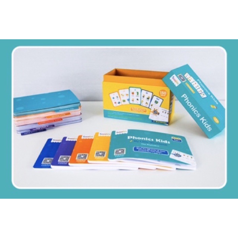 Saalin phonics kits flash card - melatih mengeja- edukasi