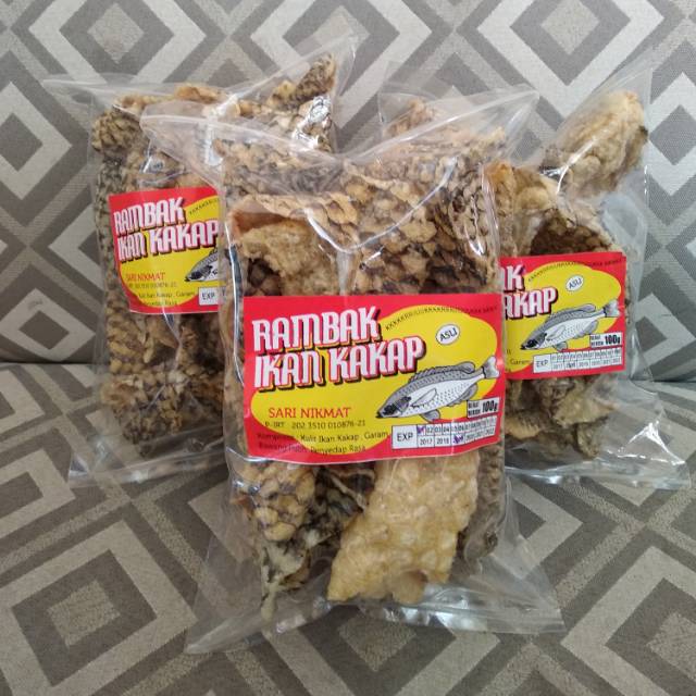 

Makanan ringan rambak ikan kakap oleh-oleh banyuwangi