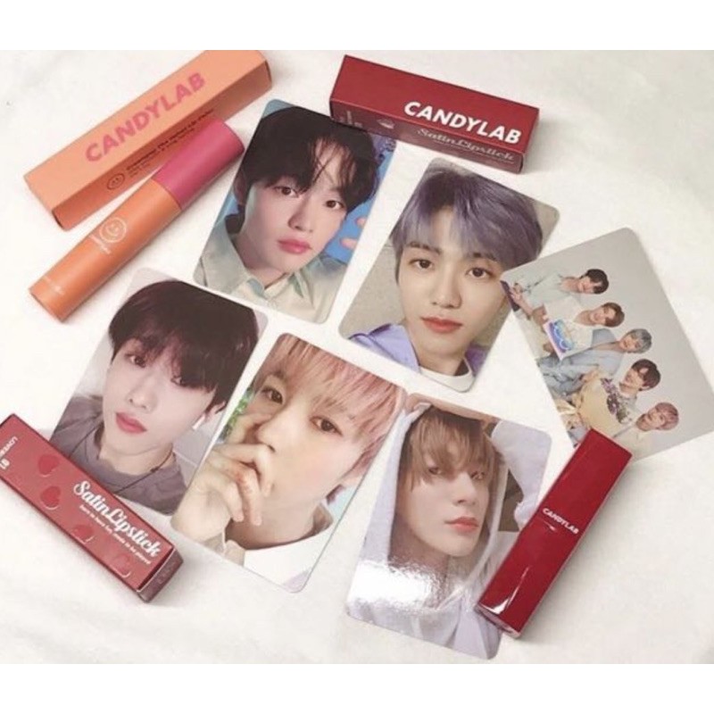 NCT DREAM CANDYLAB POSTER PHOTOCARD LIPTINT CANDY LAB JISUNG JAEMIN CHENLE JENO RENJUN
