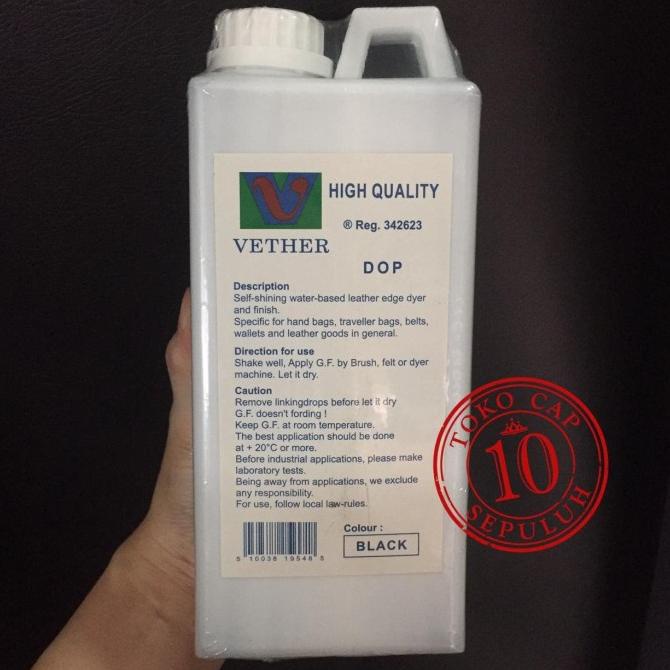 Cat pinggir kulit spon imitasi Vether Dop/Doff