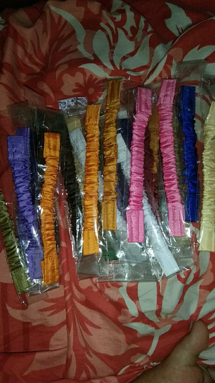12pcs Lusinan Konektor Masker Hijab Penyambung Masker Kain
