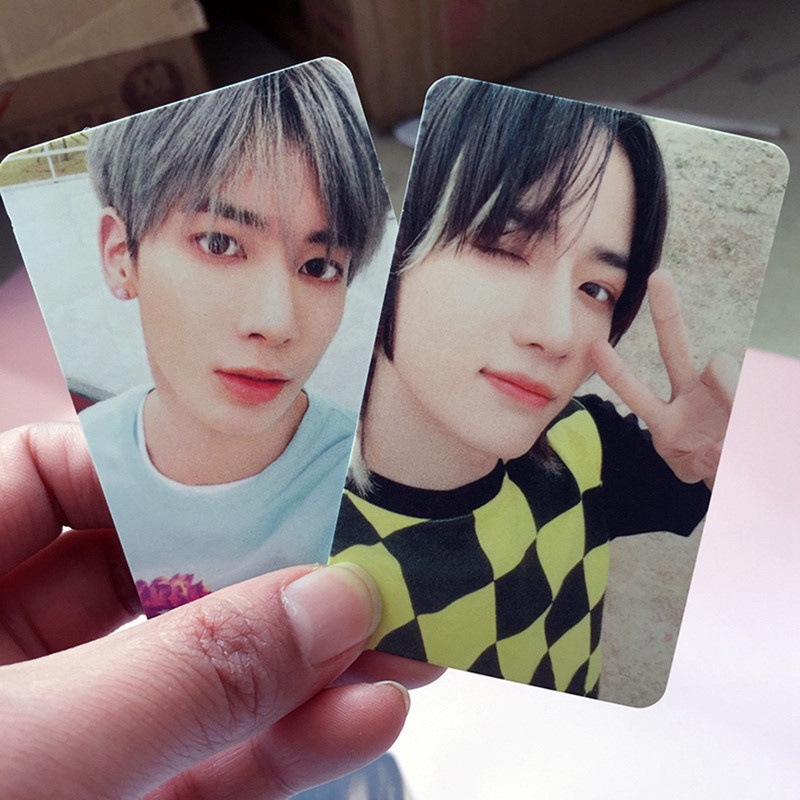 5pcs / Set Kartu Foto Lomo Kpop TXT The Chaos Chapter: FREEZE Untuk Koleksi Fans