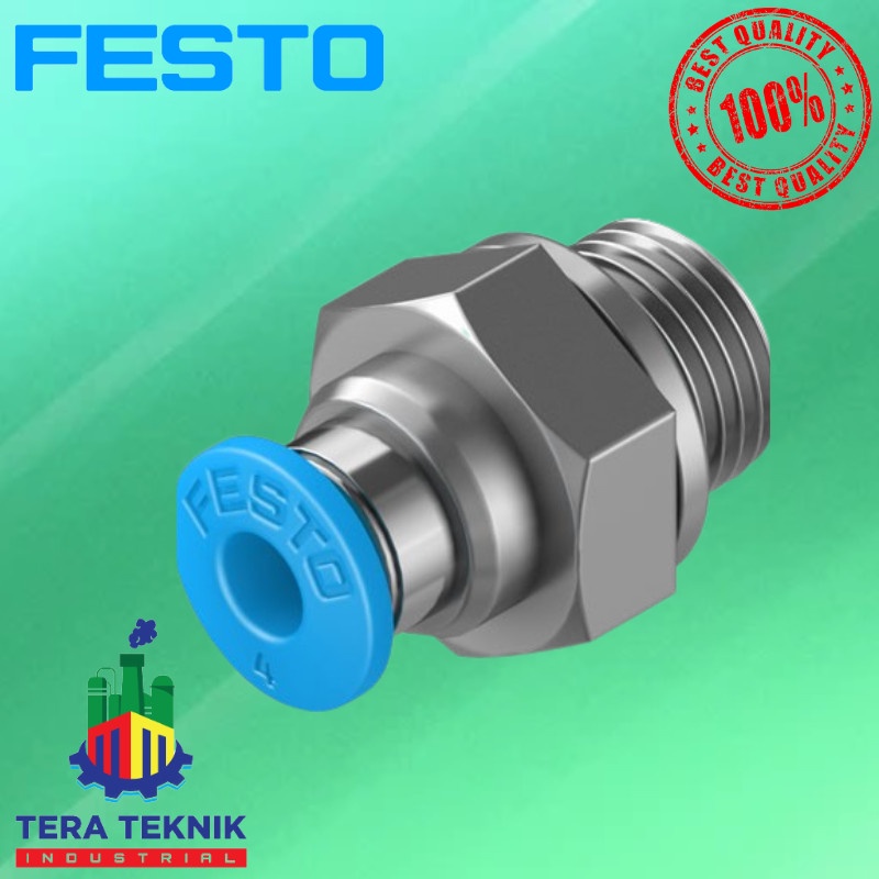 PUSH-IN FITTING QS-G1/4-4 FESTO READY STOCK