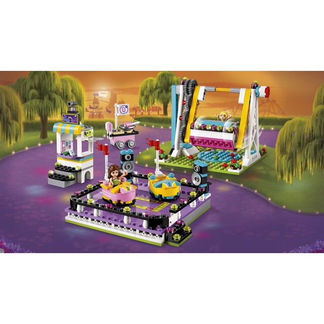 lego friends bumper cars