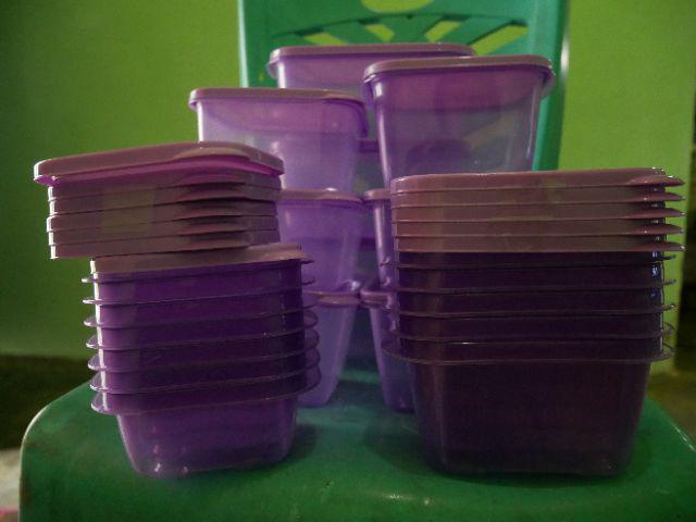 Bambang Set Dusdusan Tempat Penyimpanan Makanan Free Bpa Frozen Food Support Microwave Wadah Toples