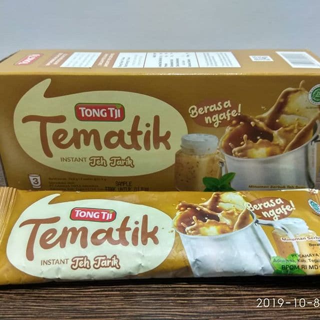 

B062D Tong Tji Tematik Instant Teh Tarik Sachet 23.6 Gram 054S