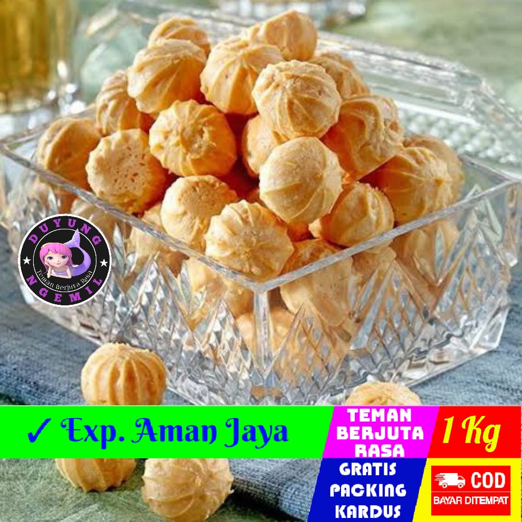 

[1Kg] Kue Sus Keju Cemilan Sehat | Duyung Ngemil - makanan ringan snack kiloan jajanan jadul camilan termurah jajanan murah cemilan sehat