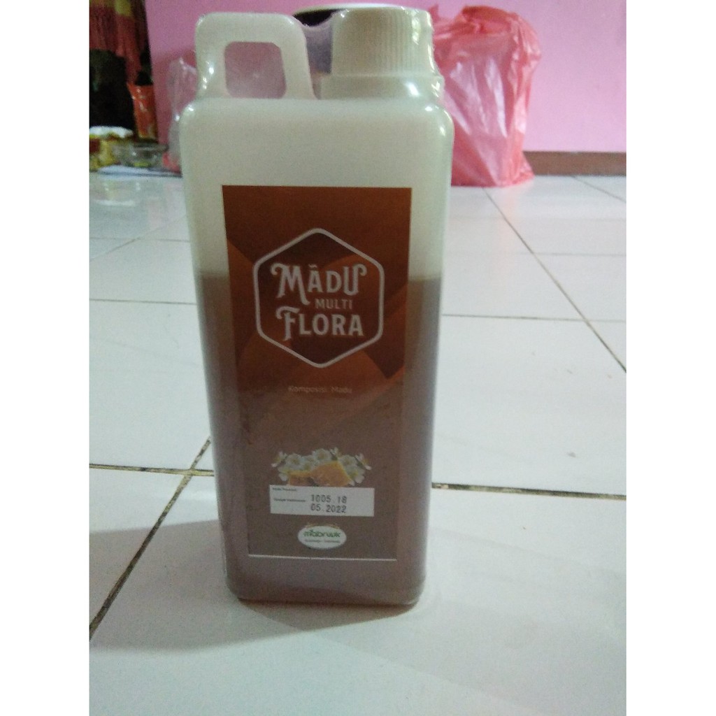 

Madu Murni Multi Flora 1000 gr gram 1000gr 1kg 1 kg Mabruk Mabruuk