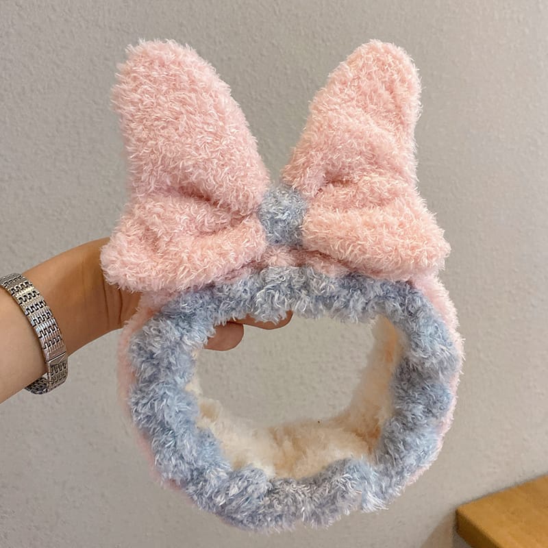 Bando Bandana Korea Wanita - Bando Telinga Kucing - Aksesoris Rambut