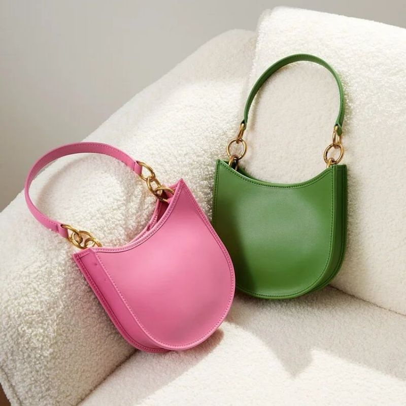 7.7 SALE | CK Ring Detail Hobo Bag / CK Ring Detail Curved Crossbody Bag