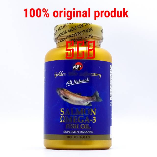 Salmon Omega 3 Fish Oil Golden Bear Laboratory /  Golden Bear Salmon Omega-3
