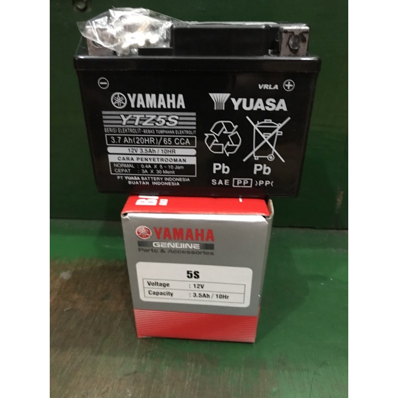 aki motor mio j yuasa YTZ5s