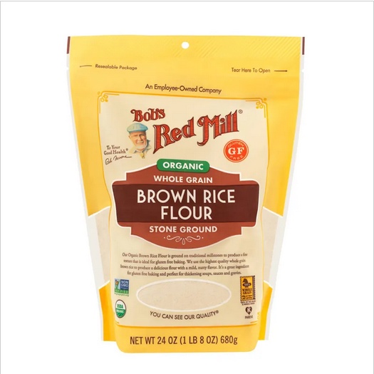 

BOB'S RED MILL ORGANIC Whole Grain Brown Rice Flour 680g - Tepung Beras
