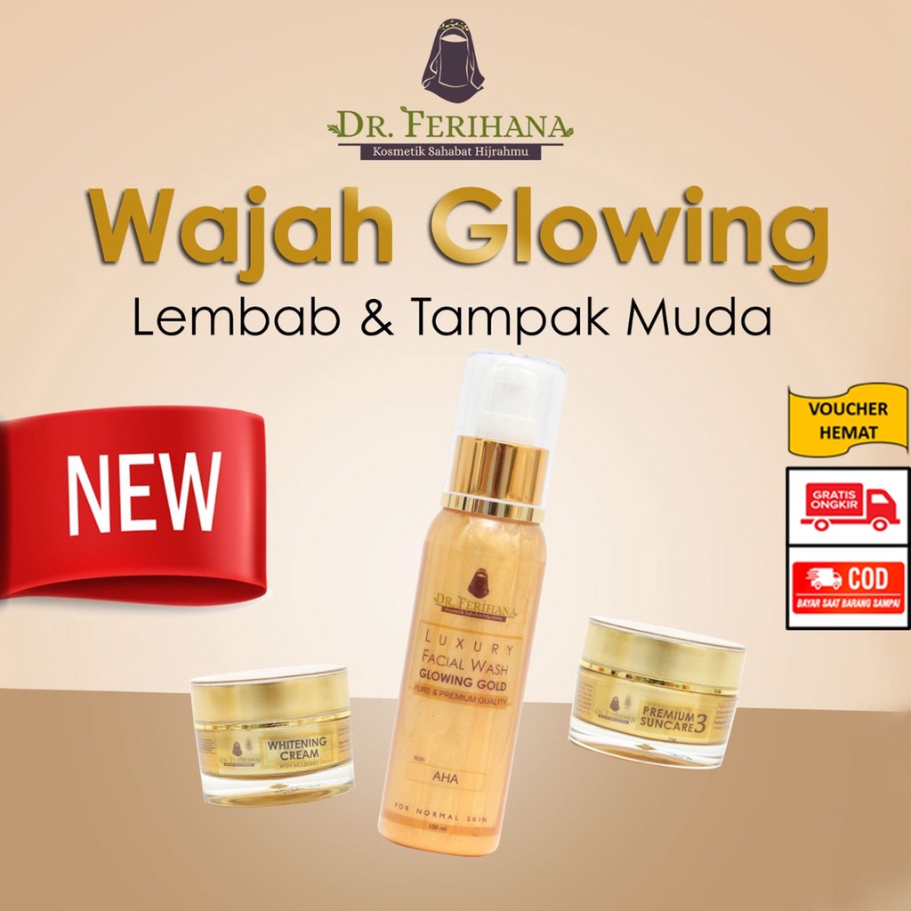 GLOWING GOLD SERIES/DR.FERIHANA/FERIHANA SKINCARE