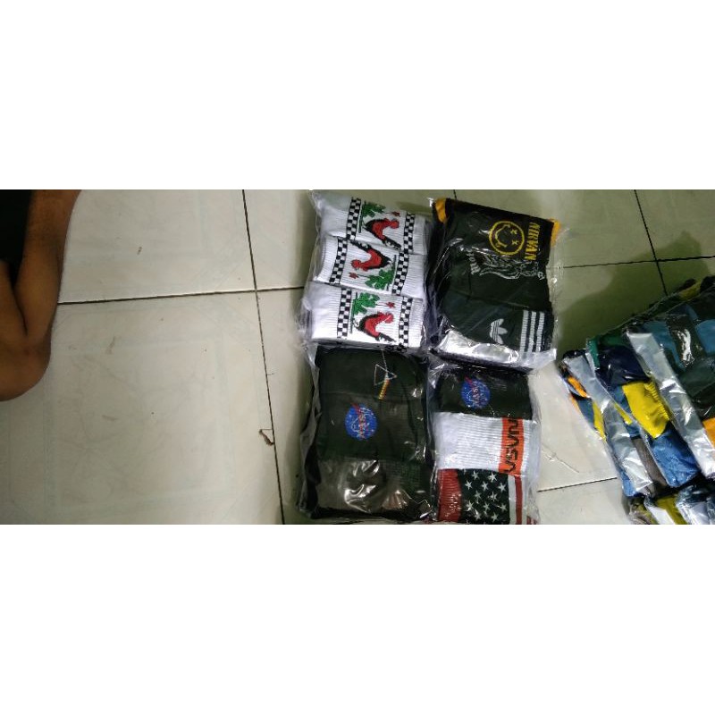 kaos kaki original Destro skate trabal lembut &amp; tebal