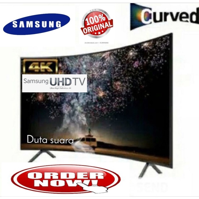 TV LED SAMSUNG 55 Inch 55RU7300 Digital Smart TV Ultra HD 4K CURVED