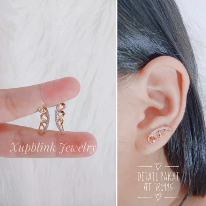 Anting Wanita Titanium Anti Karat Anting Wanita Terlaris