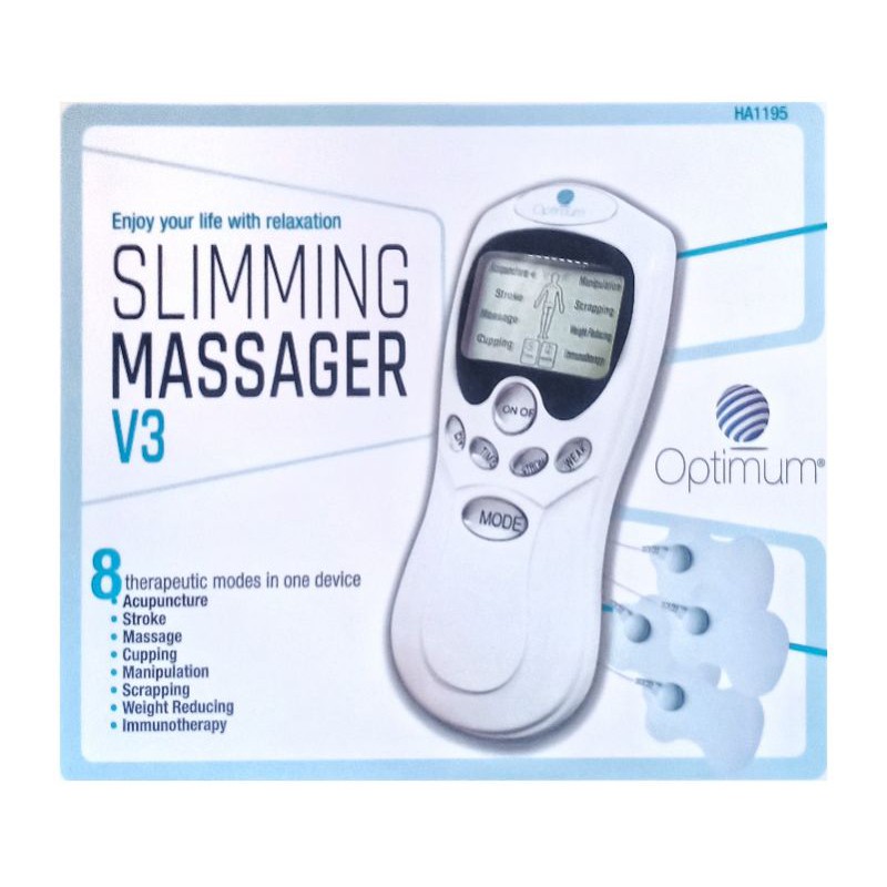 Slimming Massager Optimum (Alat pijat terapi 8 Mode)