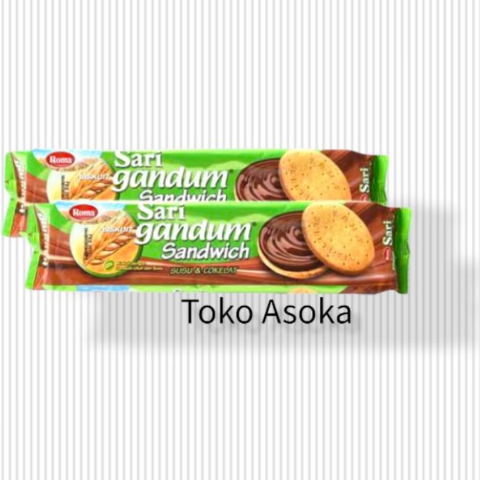 

Roma Sari Gandum Susu dan Cokelat Sandwich