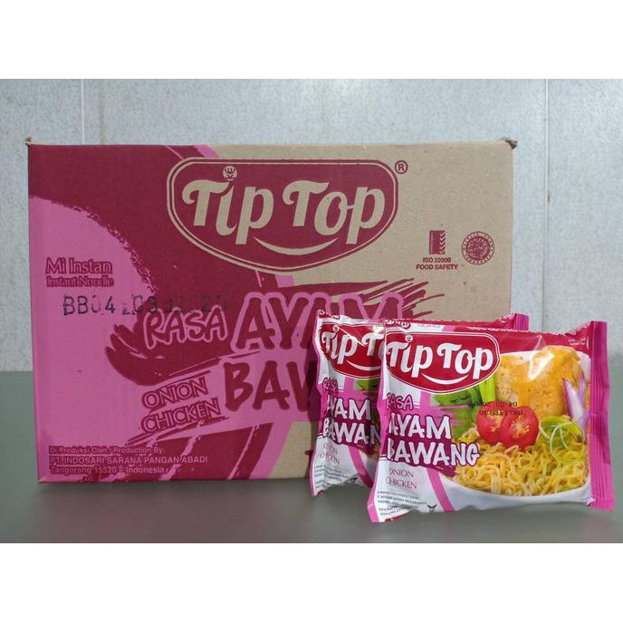 

Terlaris# Mie Tip Top Ayam Bawang - 1 Dus