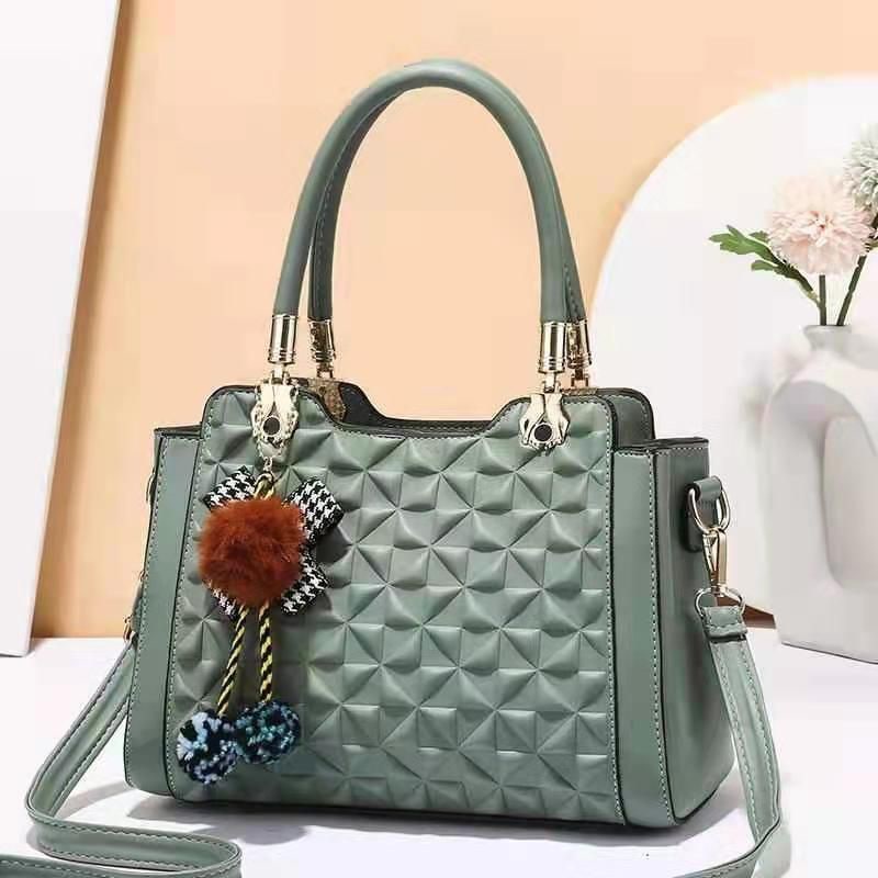 LT 2056 BQ 3416 RISCE TAS HAND BAG IMPORT WANITA CEWEK PEREMPUAN JAKARTA BATAM GANTUNGAN BUNGA POM2 EL 5740