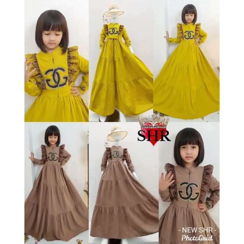 Gamis Anak Linen SHR