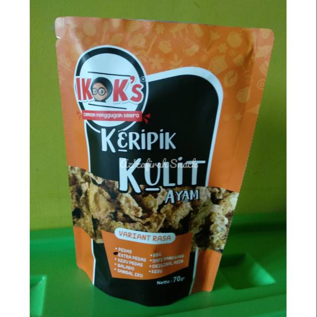 

Keripik kulit ayam ikoks