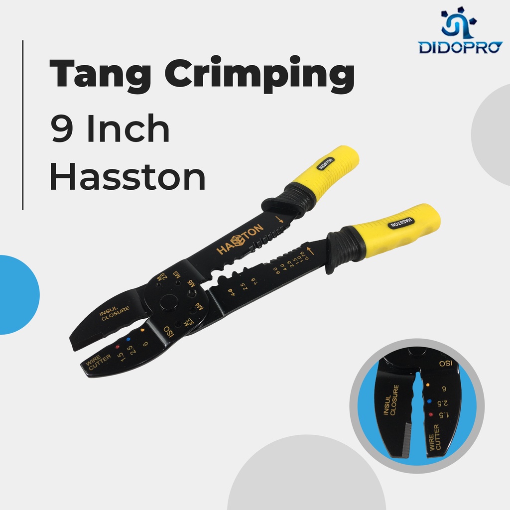 Tang Crimping Kabel Hasston Prohex 4121-004